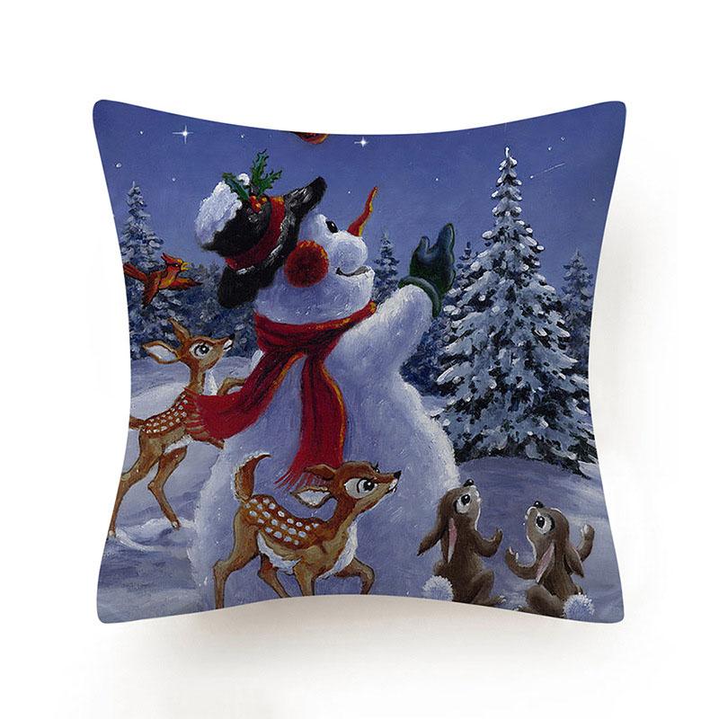 Snowman Pillow Christmas Case Throw Sofa Car Home Waist Cushion Cover Decor Gift Deer&Rabbit
Snowman Pillow Christmas Case Throw Sofa Car Home Waist Cushion Cover Decor Gift Deer&Rabbit