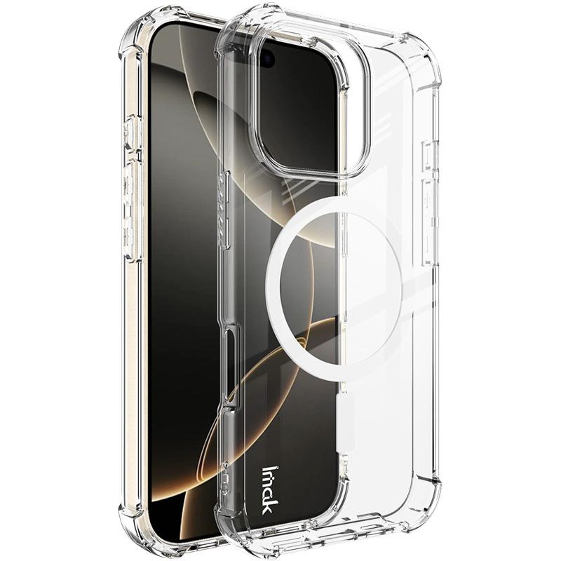 IMAK For iPhone 16 Pro Clear Case Compatible with MagSafe Shockproof PC+TPU Phone Cover Style A
IMAK For iPhone 16 Pro Clear Case Compatible with MagSafe Shockproof PC+TPU Phone Cover Style A