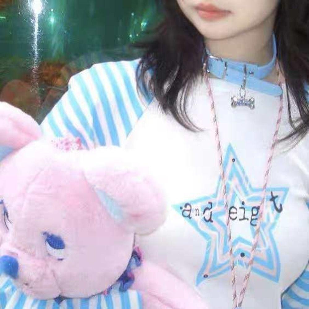 Титановая сталь Harajuku Bone Кожаное ожерелье для собак Синий/Розовый Фестиваль моды Подарки
Титановая сталь Harajuku Bone Кожаное ожерелье для собак Синий/Розовый Фестиваль моды Подарки