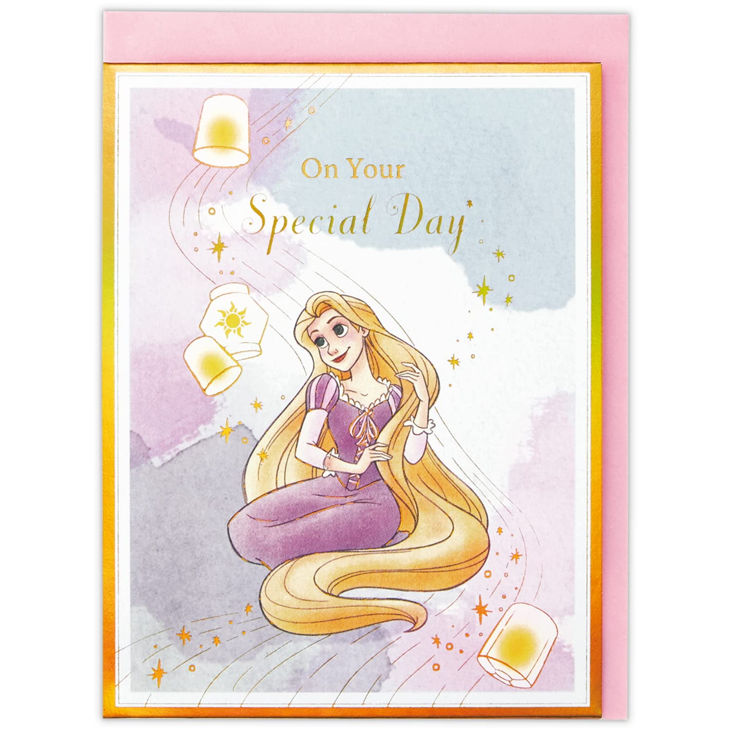 Открытка на день рождения Hallmark Disney Rapunzel 3D Foil Lantern 822460 Pop-up
Открытка на день рождения Hallmark Disney Rapunzel 3D Foil Lantern 822460 Pop-up