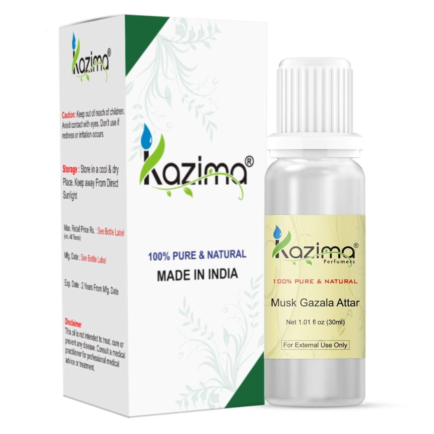 KAZIMA Musk Gazala Attar Perfume For Unisex 30 Ml
KAZIMA Musk Gazala Attar Perfume For Unisex 30 Ml