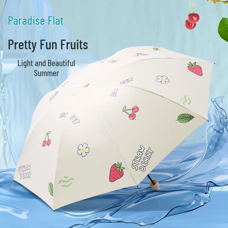 Paradise 3-Fold UV Protection Sun & Rain Umbrella
Paradise 3-Fold UV Protection Sun & Rain Umbrella