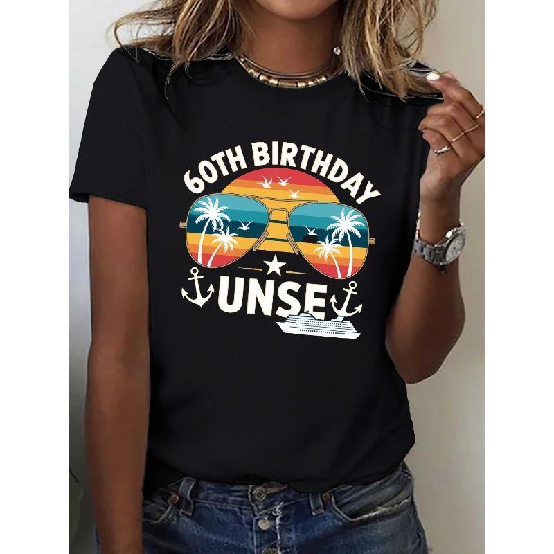 European sizes 60th Birthday Cruise Fashion Glasses pure Women s Tshirt comfort fit, Travel Clothing, Cruise Vacation, Stylish Top, Geometric Print S чёрный
European sizes 60th Birthday Cruise Fashion Glasses pure Women s Tshirt comfort fit, Travel Clothing, Cruise Vacation, Stylish Top, Geometric Print S чёрный