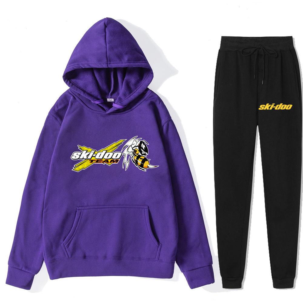 Autumn Winter Ski-Doo Team Logo Printed Hoodies Sweatpants Set Fashionable Casual Warm Sports Long Sleeved Pants Men s Sport Wear XL
Autumn Winter Ski-Doo Team Logo Printed Hoodies Sweatpants Set Fashionable Casual Warm Sports Long Sleeved Pants Men s Sport Wear XL