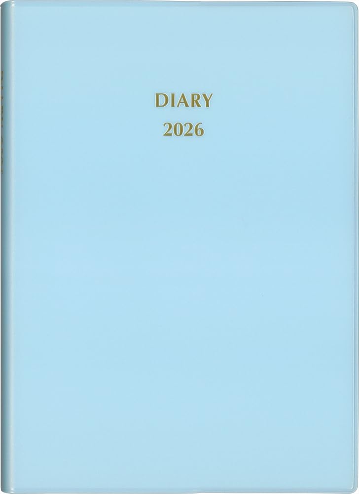 Hakubunkan Diary 2026 B6 Medium Horizontal Lined Soft 171 January Diary, Blue, No. (Starts 2026) синий
Hakubunkan Diary 2026 B6 Medium Horizontal Lined Soft 171 January Diary, Blue, No. (Starts 2026) синий