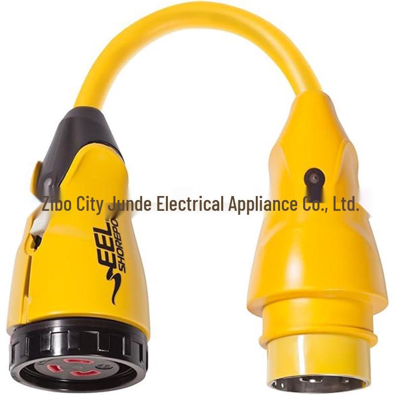 50A 12V/250V to 30A 125V Locking Adapter for Boat Connectors
50A 12V/250V to 30A 125V Locking Adapter for Boat Connectors