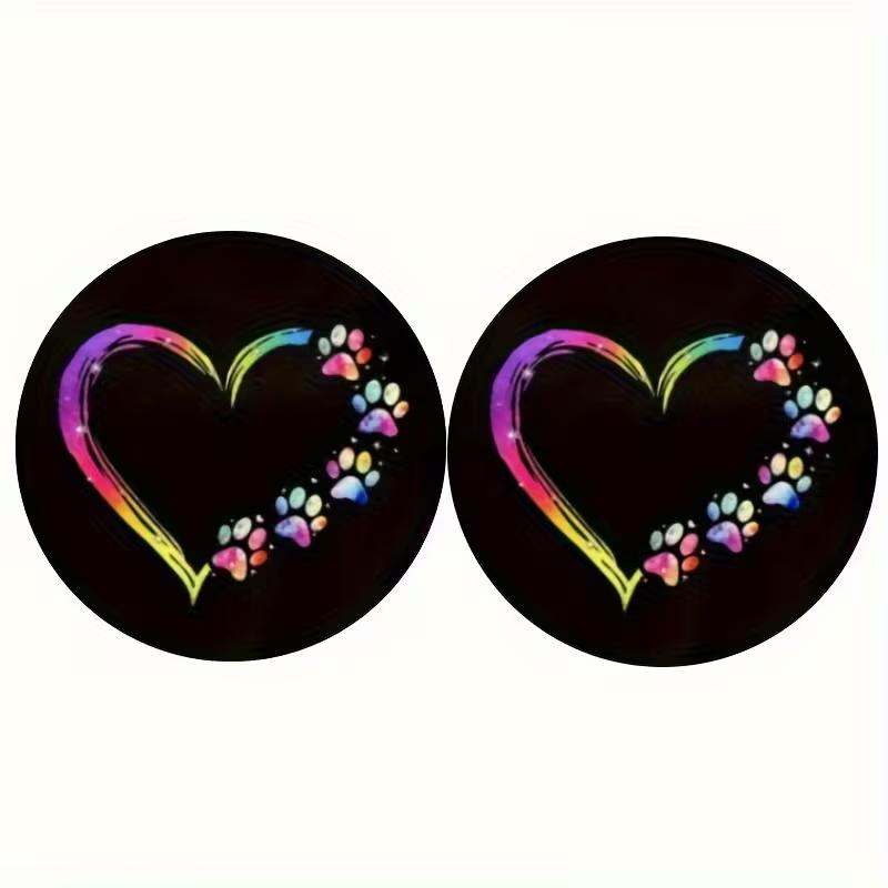 Valentine s Day Exclusive 2-Pack Heart & Paw Print Car Coasters – Silicone Non-Slip & Spill-Proof, Car Interior Decor
Valentine s Day Exclusive 2-Pack Heart & Paw Print Car Coasters – Silicone Non-Slip & Spill-Proof, Car Interior Decor