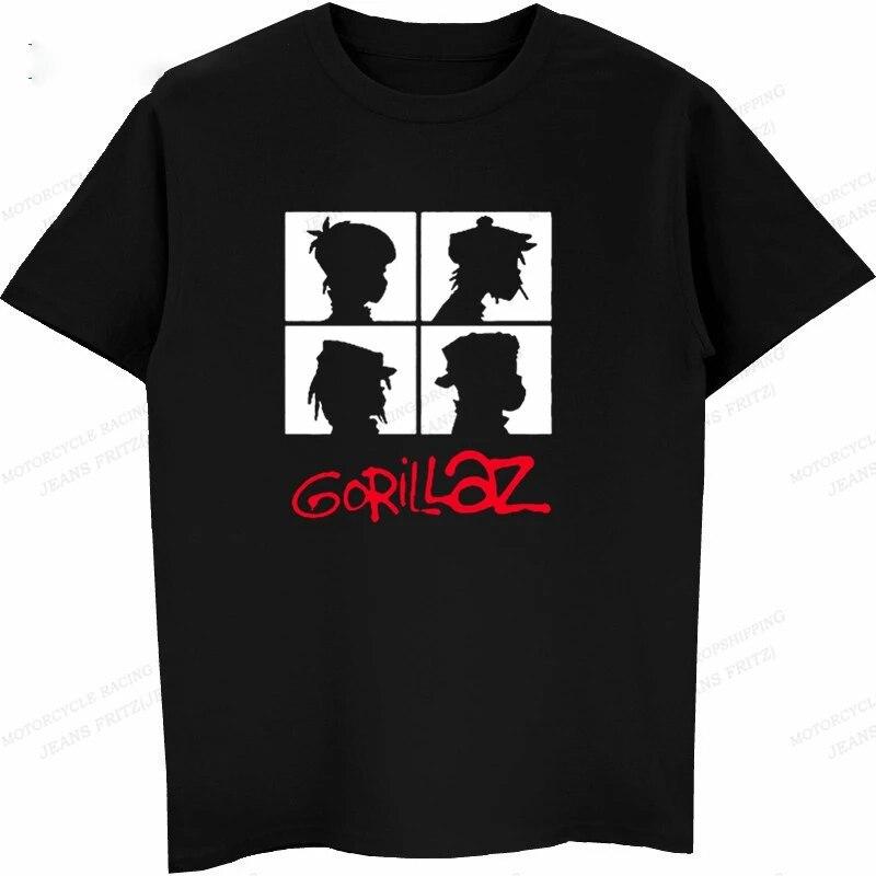 Футболка Rock Band Gorillaz, женская модная футболка унисекс, хлопковая футболка, детские топы в стиле хип-хоп, футболки для мальчиков, мужская футболка, летние Camisetas
Футболка Rock Band Gorillaz, женская модная футболка унисекс, хлопковая футболка, детские топы в стиле хип-хоп, футболки для мальчиков, мужская футболка, летние Camisetas
