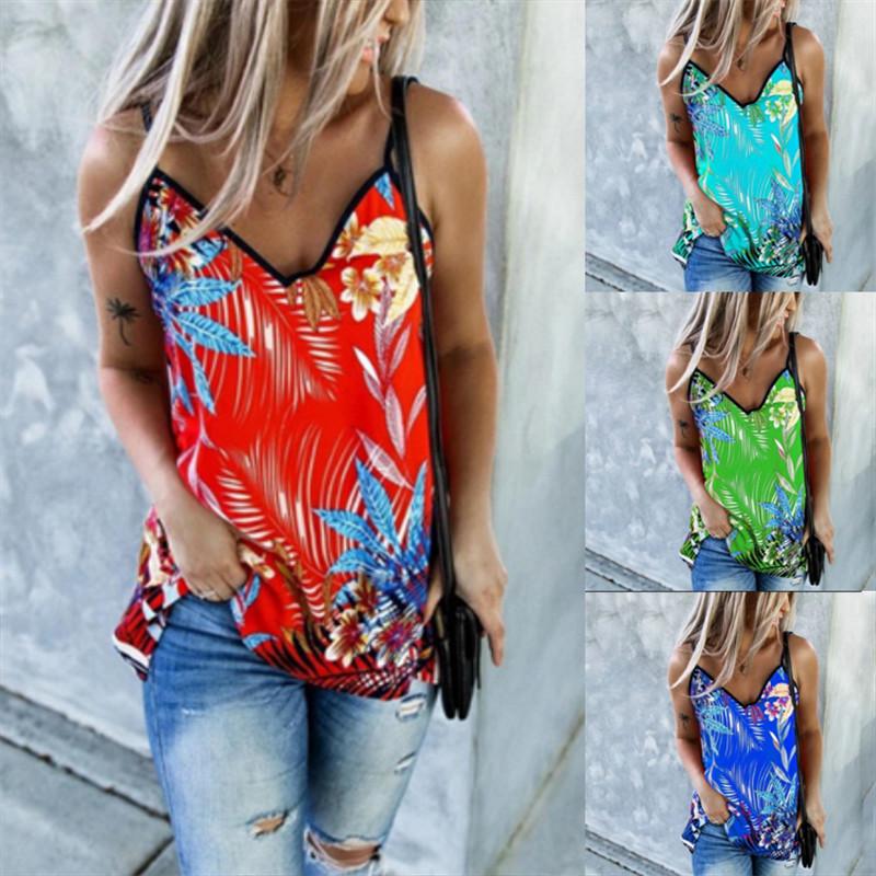 Women Fashion Floral Printed Tank Tops Summer V-Neck Beachwear Tops Plus Size Sleeveless Sexy T Shirts S чорний
Women Fashion Floral Printed Tank Tops Summer V-Neck Beachwear Tops Plus Size Sleeveless Sexy T Shirts S чорний