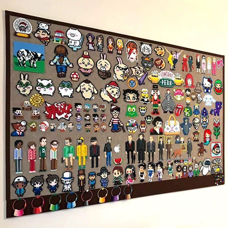 INS Style Bean Mosaic Felt Cork Board: Self-Adhesive Photo Wall, Bulletin Message Board, Wall Decor.
INS Style Bean Mosaic Felt Cork Board: Self-Adhesive Photo Wall, Bulletin Message Board, Wall Decor.