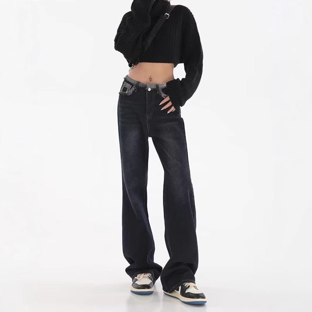 Women s 2024 High-Waisted Color-Block Wide-Leg Jeans - Slimming, Floor-Length Straight Fit Large
Women s 2024 High-Waisted Color-Block Wide-Leg Jeans - Slimming, Floor-Length Straight Fit Large