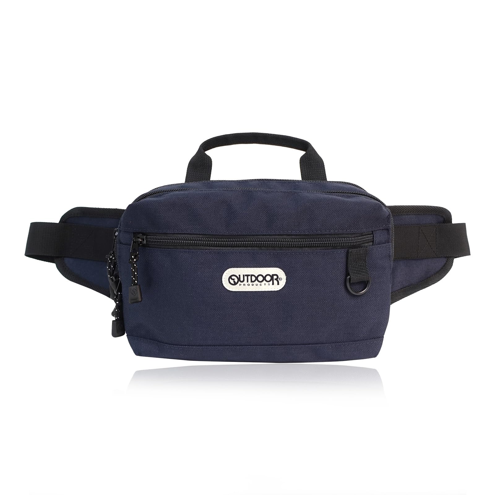 Outdoor Products 2-Way Cordura Waist Bag/Body Bag with D-Ring and Pocket, Urban Design, 22469119, Navy
Outdoor Products 2-Way Cordura Waist Bag/Body Bag with D-Ring and Pocket, Urban Design, 22469119, Navy