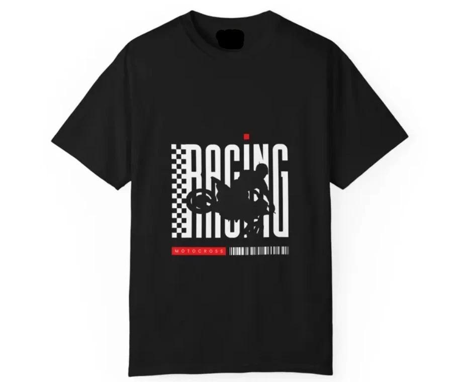 Motocross Silhouette Racing T-Shirt | Dirt Bike Graphic Tee, Checkered Track L
Motocross Silhouette Racing T-Shirt | Dirt Bike Graphic Tee, Checkered Track L