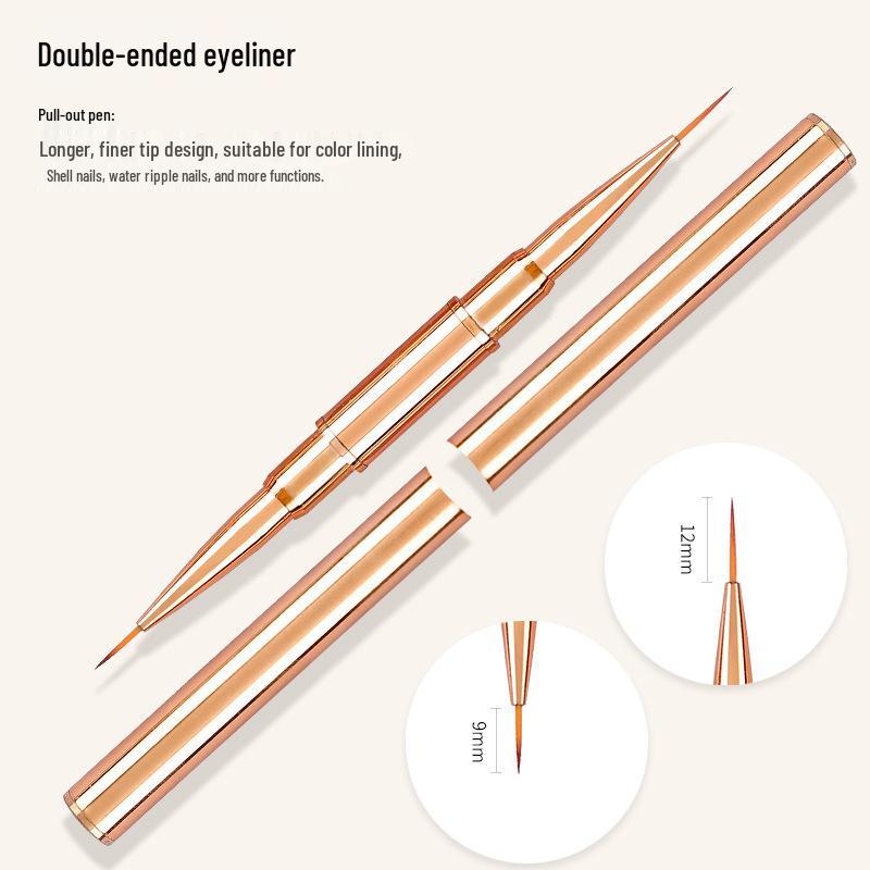 Набор из 5 двухсторонних ручек для нейл-арта омбре цвета розового золота
Набор из 5 двухсторонних ручек для нейл-арта омбре цвета розового золота