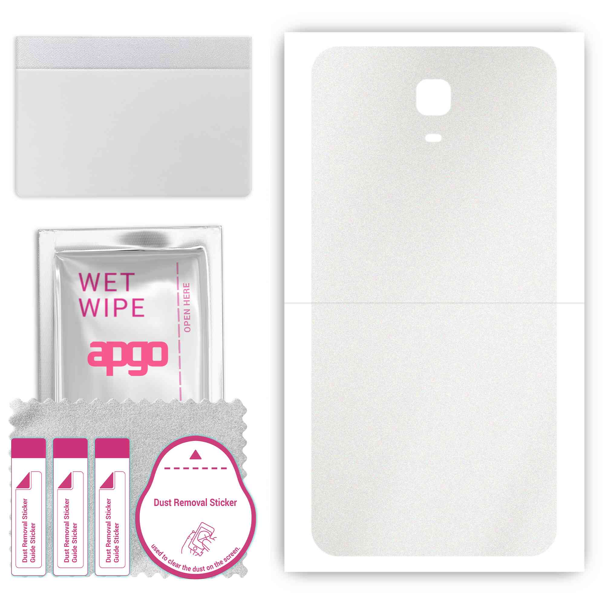 apgo Protective Skin Sticker for the back compatible with Oukitel K6000 Plus, Wrap Film, Foil, Vinyl - Pattern Matte Transparent
apgo Protective Skin Sticker for the back compatible with Oukitel K6000 Plus, Wrap Film, Foil, Vinyl - Pattern Matte Transparent