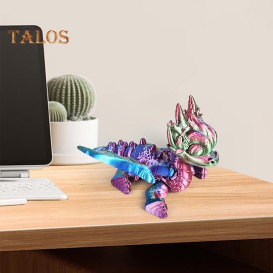 3D Printed Dinosaur Statue Vibrant Color Realistic Looking Widely Used Dinosaur Mini Figurine Photography Prop чорний
3D Printed Dinosaur Statue Vibrant Color Realistic Looking Widely Used Dinosaur Mini Figurine Photography Prop чорний