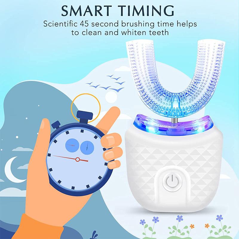 Wireless Charging U-shaped Adult Electric Toothbrush Ultrasonic Toothbrush With Silicone Waterproof Vibration Sonic Toothbrush слонова кістка
Wireless Charging U-shaped Adult Electric Toothbrush Ultrasonic Toothbrush With Silicone Waterproof Vibration Sonic Toothbrush слонова кістка