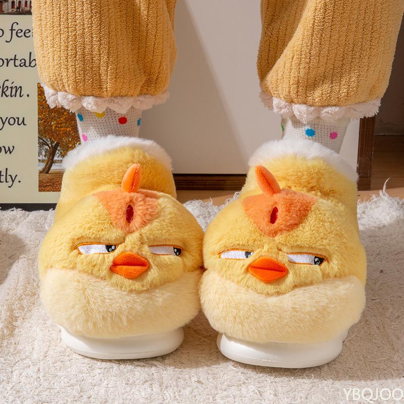 Хлопковые тапочки сумки обувь женщины милый новый стиль зима уличная носка домашняя противоскользящая толстая подошва пушистый плюш хлопок женская обувь 36-37
