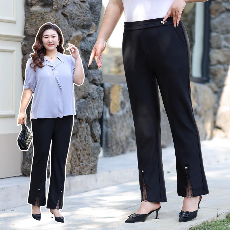 Wide-leg Slightly Flared Pants Summer Loose-fitting Waist Women s Casual Pants XL чёрный
Wide-leg Slightly Flared Pants Summer Loose-fitting Waist Women s Casual Pants XL чёрный