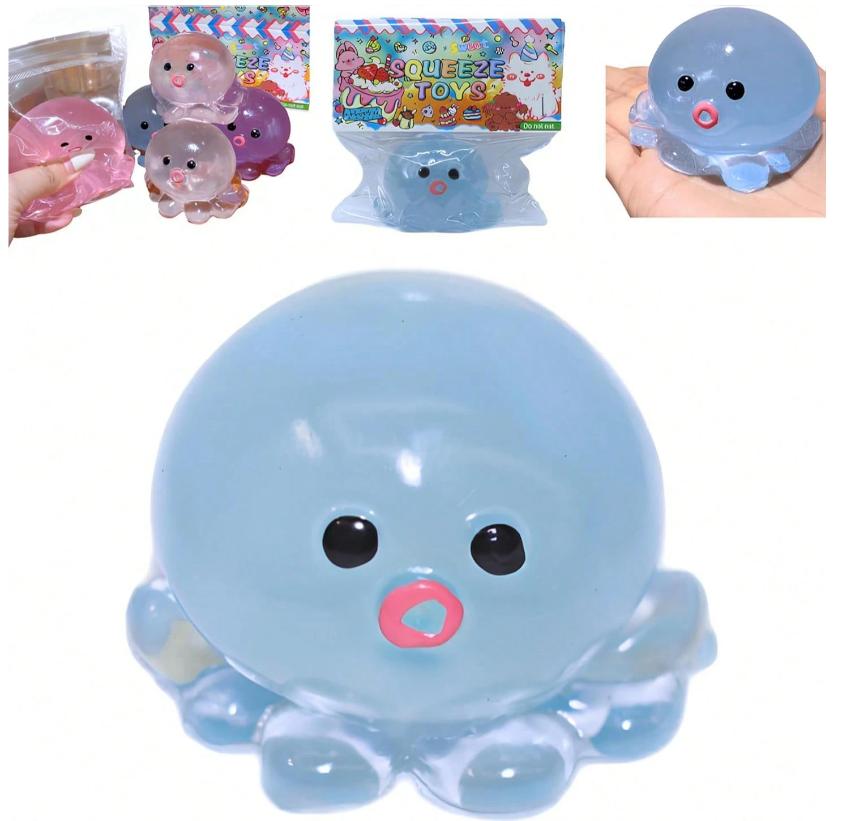 Toys Toys Unzip Angry and Bubble Octopus Pinch Foam Slow-Stretch Pinch for Adults and Children
Toys Toys Unzip Angry and Bubble Octopus Pinch Foam Slow-Stretch Pinch for Adults and Children
