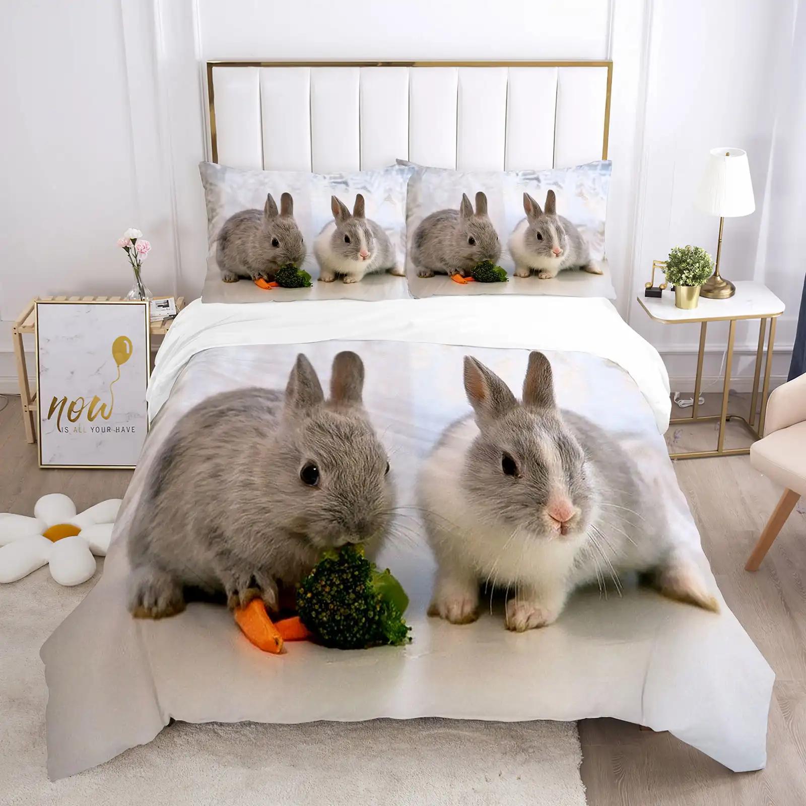 Comforter Rabbit Lovely Little Rabbit Green Grassland Bedding For Kids Gift Animal Theme Bedroom Ration Warm And Soft Comforter (quilt)-EU Single(135*200cm)3pcs
Comforter Rabbit Lovely Little Rabbit Green Grassland Bedding For Kids Gift Animal Theme Bedroom Ration Warm And Soft Comforter (quilt)-EU Single(135*200cm)3pcs