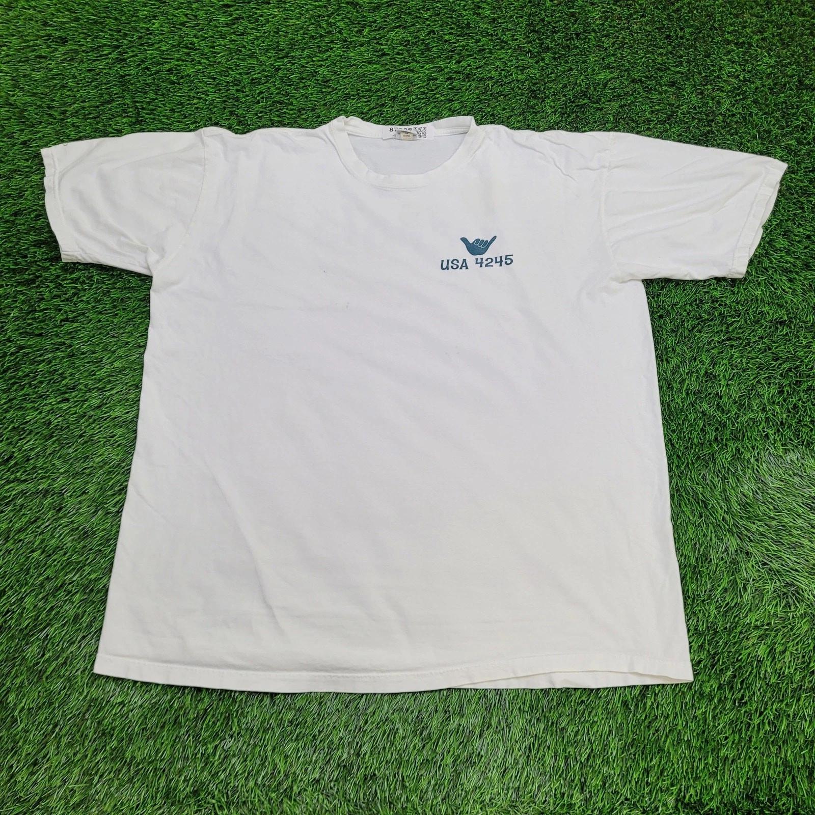 Vintage 80s Crazy-Shirts Mahalo Shaka Shirt 2XL 26x30 USA-4245 4XL
Vintage 80s Crazy-Shirts Mahalo Shaka Shirt 2XL 26x30 USA-4245 4XL