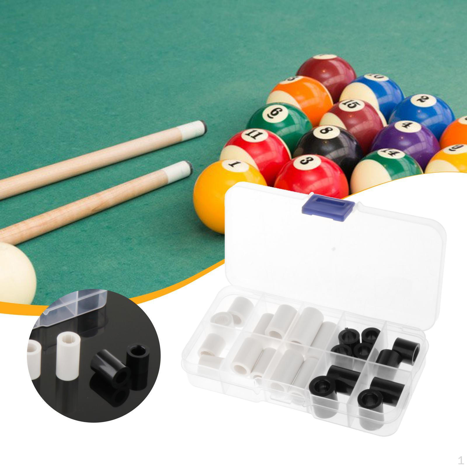 22x Billiard Pool Cue Ferrules Tips Easy Installation DIY Crafting Replace Parts Sturdy Repair
22x Billiard Pool Cue Ferrules Tips Easy Installation DIY Crafting Replace Parts Sturdy Repair