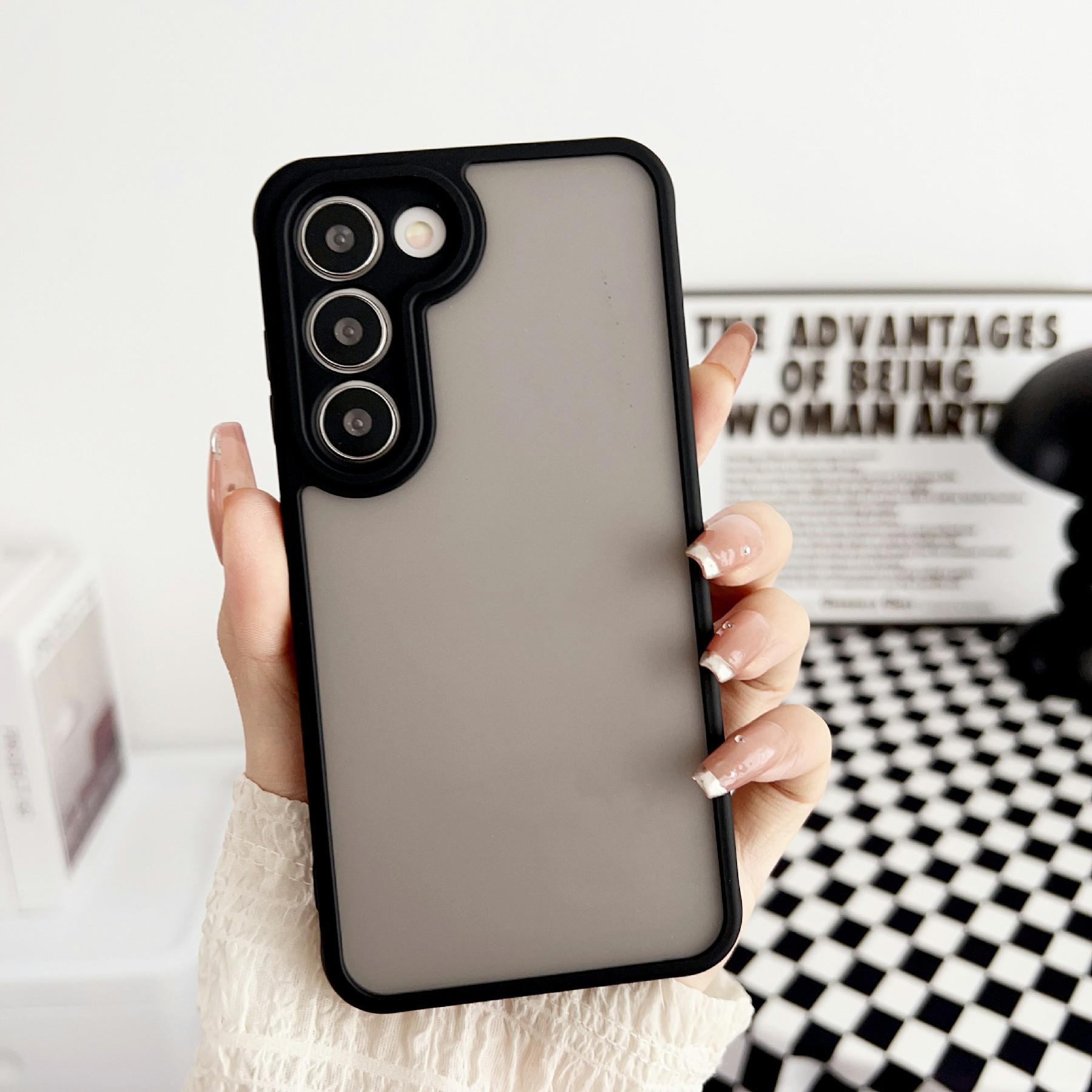 For Samsung Galaxy S23+ Case Compatible with MagSafe TPU+PC Skin Touch Matte Phone Cover Black
For Samsung Galaxy S23+ Case Compatible with MagSafe TPU+PC Skin Touch Matte Phone Cover Black