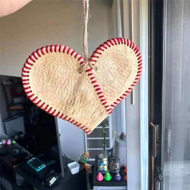 AEE2-Vintage Baseball Heart Tree Hanging Pendant DIY Handmade Jewelry Large Hole Beads Valentine s Day Pendant
AEE2-Vintage Baseball Heart Tree Hanging Pendant DIY Handmade Jewelry Large Hole Beads Valentine s Day Pendant