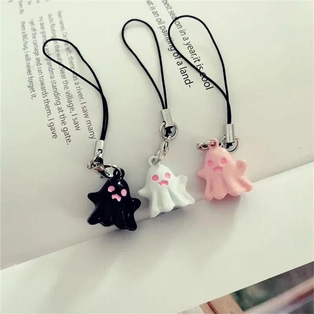 Pendant Phone Lanyard Halloween Y2K Phone Strap Ghost Phone Charms Bag Decoration білий
Pendant Phone Lanyard Halloween Y2K Phone Strap Ghost Phone Charms Bag Decoration білий