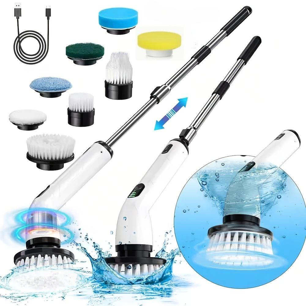 9-in-1 USB Rechargeable Electric Cleaning Brush Telescopic Handle 8 Brush Heads Multi-Surface Cleaner for Home Car 9-in-1
9-in-1 USB Rechargeable Electric Cleaning Brush Telescopic Handle 8 Brush Heads Multi-Surface Cleaner for Home Car 9-in-1