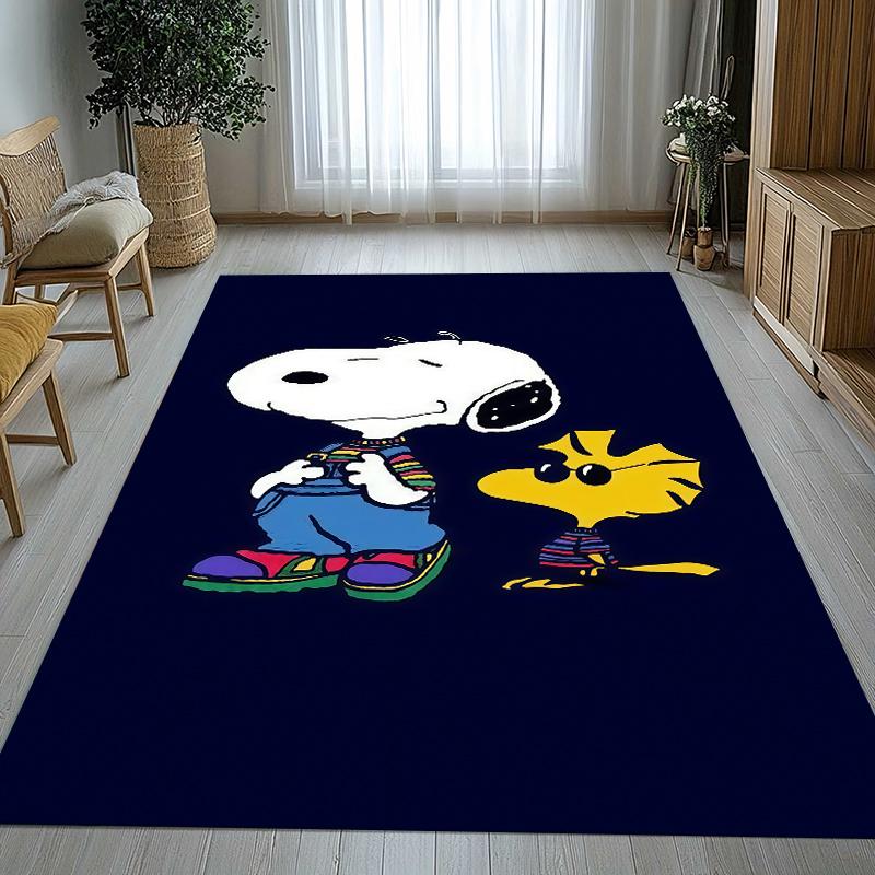 Cute Snoopy Dog Cartoon Living Room Non-Slip Area Rug Soft Carpet for Bedroom Kids Playroom Sofa,Home Decor Doormat Gift 40x60cm
Cute Snoopy Dog Cartoon Living Room Non-Slip Area Rug Soft Carpet for Bedroom Kids Playroom Sofa,Home Decor Doormat Gift 40x60cm
