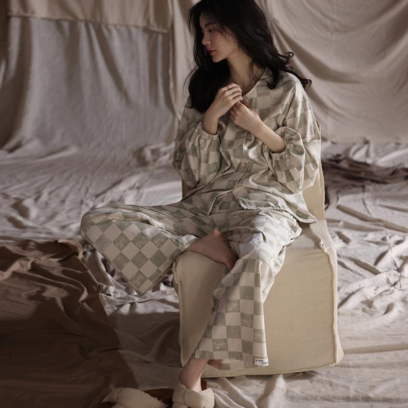 Pajamas women s spring and autumn v-neck cardigan Internet celebrity explosion long-sleeved trousers can be worn outside loungewear suit women s spot XXL
Pajamas women s spring and autumn v-neck cardigan Internet celebrity explosion long-sleeved trousers can be worn outside loungewear suit women s spot XXL