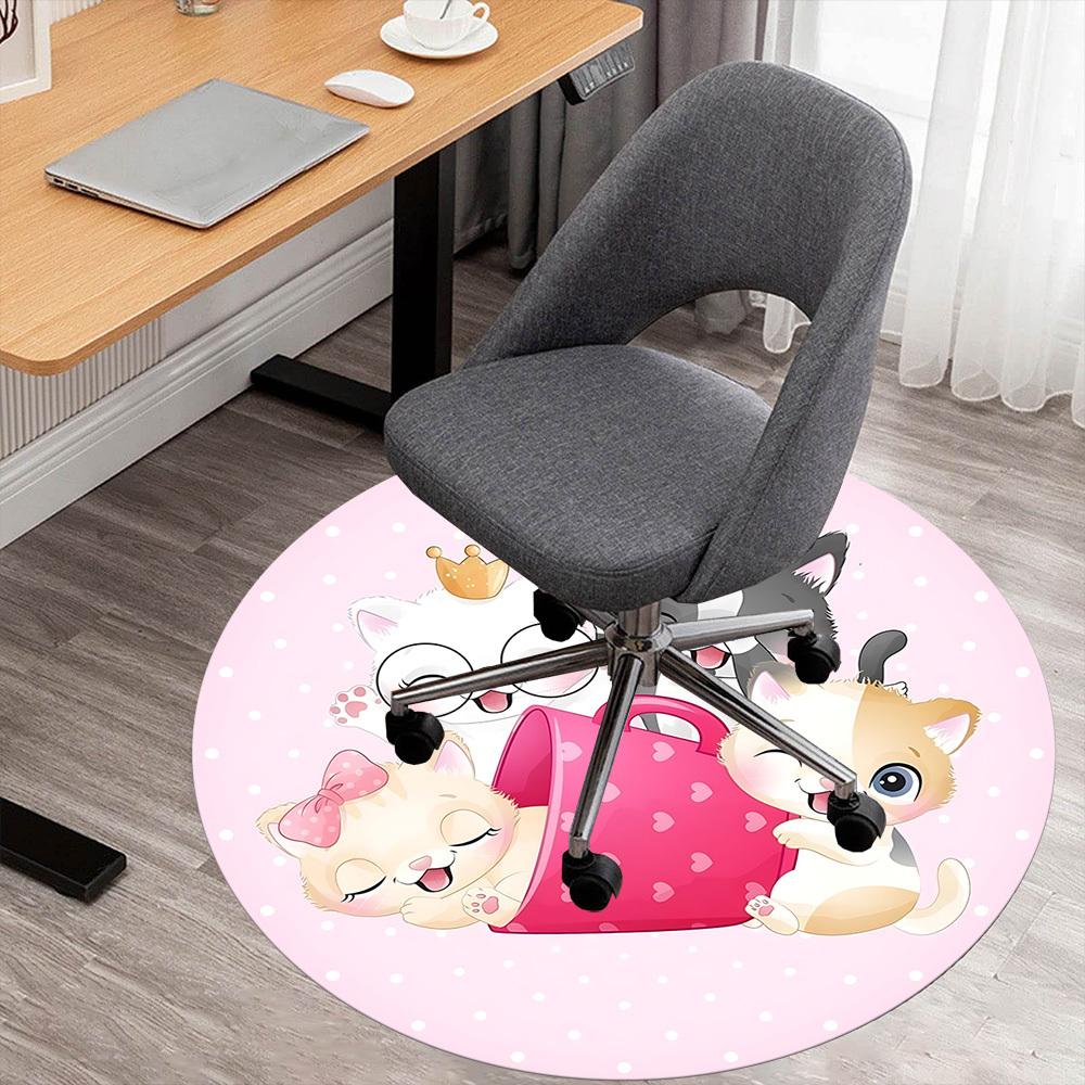 1pc cat bag Round Chair mat Area Rug - Non-Slip, Floor Mat for Office, Bedroom, and Indoor Decor c1125154 80cm by 80cm
1pc cat bag Round Chair mat Area Rug - Non-Slip, Floor Mat for Office, Bedroom, and Indoor Decor c1125154 80cm by 80cm