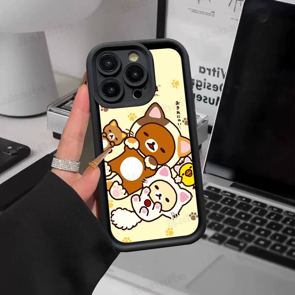 Rilakkuma Anime Cute Cartoon Phone Case For IPhone 17 16 15 14 13 12 11 Pro Max Plus Mini Luck Cover iPhone 14 pro
Rilakkuma Anime Cute Cartoon Phone Case For IPhone 17 16 15 14 13 12 11 Pro Max Plus Mini Luck Cover iPhone 14 pro