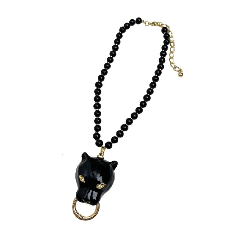 Zinc Alloy Leopard Queen Charm Necklace Adjustable Length Clavicle Chain Lightweight For Women Fashion Accessory
Zinc Alloy Leopard Queen Charm Necklace Adjustable Length Clavicle Chain Lightweight For Women Fashion Accessory