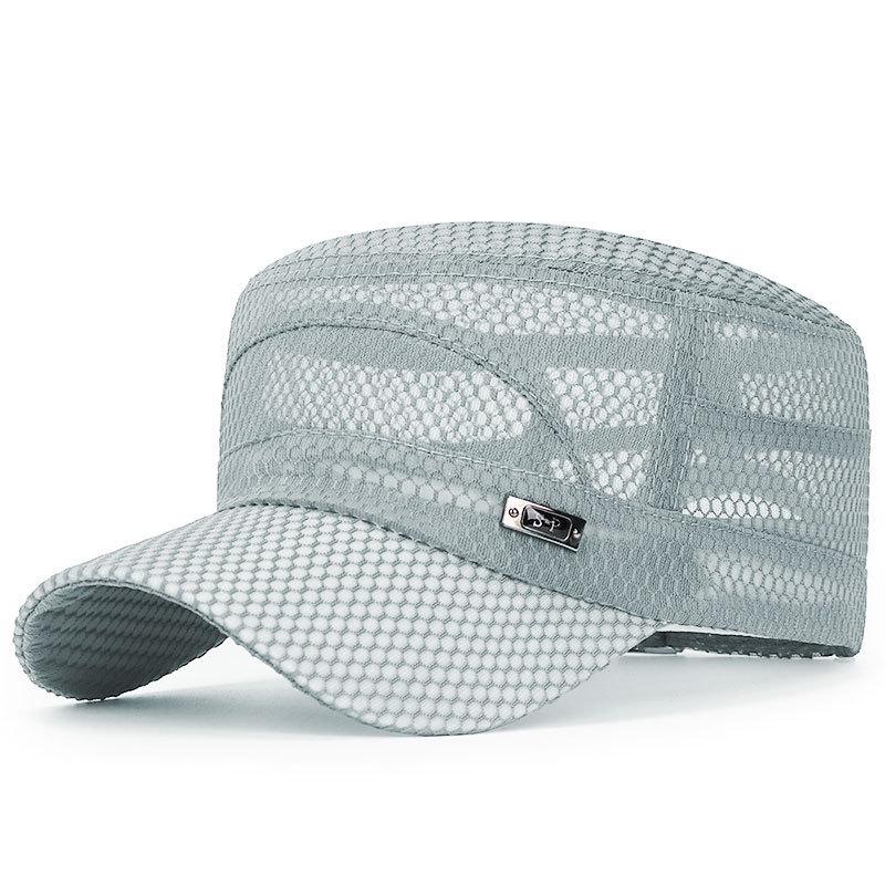Unisex Summer Mesh Flat Top Hat with Sun Protection Adjustable серый/белый
Unisex Summer Mesh Flat Top Hat with Sun Protection Adjustable серый/белый