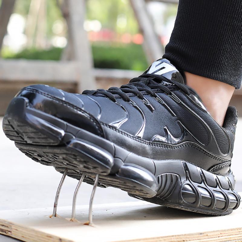 Safety Shoes Men Women Anti-Smashing Steel Toe Cap Indestructible Light Breathable Sneaker Work Shoes Safety Boots 36 чорний
Safety Shoes Men Women Anti-Smashing Steel Toe Cap Indestructible Light Breathable Sneaker Work Shoes Safety Boots 36 чорний