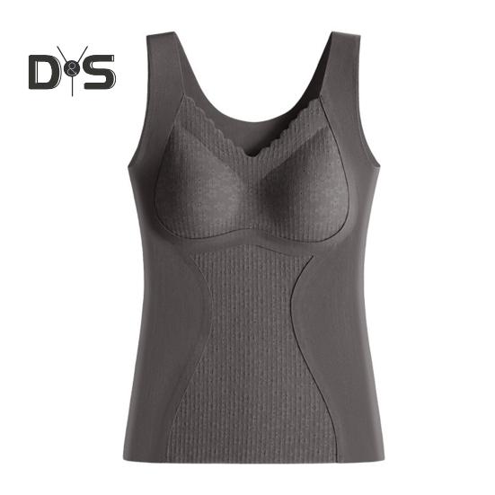 Зимний женский терможилет с нагрудными накладками, бесшовный кружевной V-образный вырез, быстрая фиксация температуры, согревающий, облегающий, эластичный, без рукавов, внутренняя одежда, нижняя майка L серый
Зимний женский терможилет с нагрудными накладками, бесшовный кружевной V-образный вырез, быстрая фиксация температуры, согревающий, облегающий, эластичный, без рукавов, внутренняя одежда, нижняя майка L серый