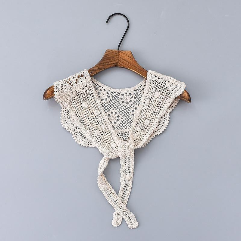 Кружевной Вязаный Крючком Ажурный Ложный Воротник Женский Маленькая Шаль декоративный ложный воротник Женские Аксессуары для Одежды Съемный Воротник
Кружевной Вязаный Крючком Ажурный Ложный Воротник Женский Маленькая Шаль декоративный ложный воротник Женские Аксессуары для Одежды Съемный Воротник