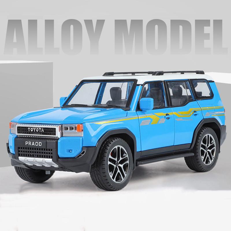 1/24 Toyota 2024 PRADO Land Cruiser Lc250 Alloy Car Model Diecast Metal Toy Off-road Vehicle Car Model Sound and Light Kids Gift
1/24 Toyota 2024 PRADO Land Cruiser Lc250 Alloy Car Model Diecast Metal Toy Off-road Vehicle Car Model Sound and Light Kids Gift