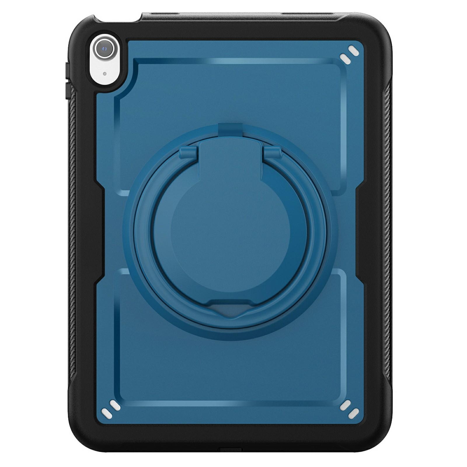 For iPad (2025)/10.9 (2022) Case PC+TPU Kickstand Tablet Cover with Pencil Holder,Shoulder Strap Navy Blue
For iPad (2025)/10.9 (2022) Case PC+TPU Kickstand Tablet Cover with Pencil Holder,Shoulder Strap Navy Blue