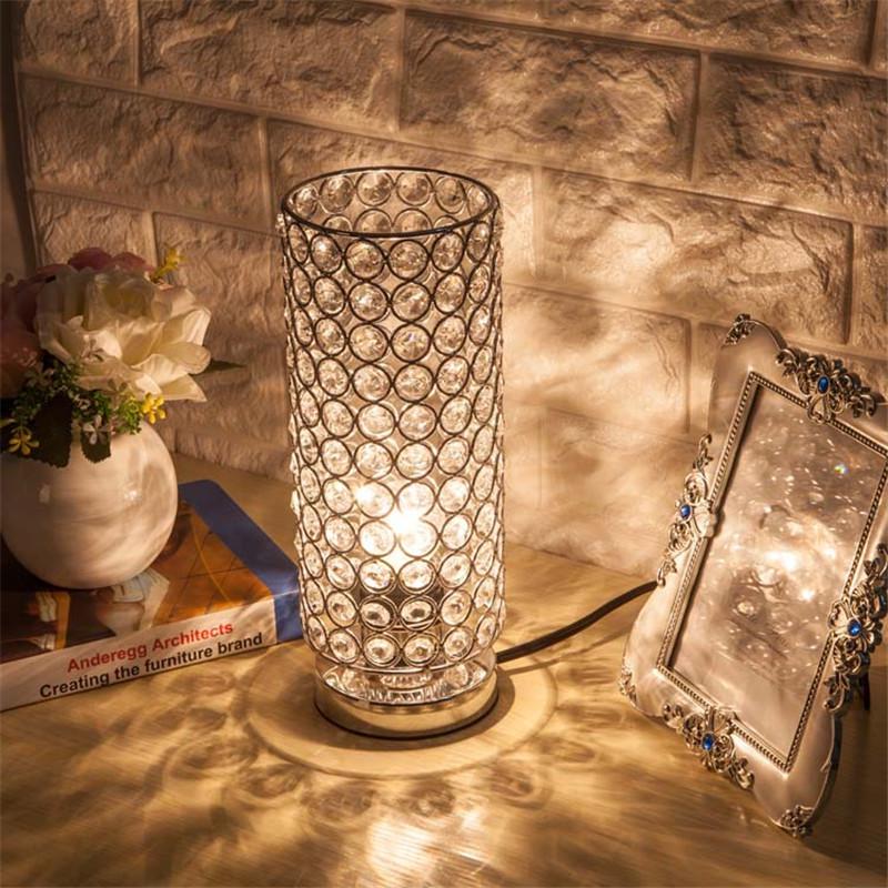 Хрустальная настольная лампа, элегантный прикроватный ночник для спальни, гостиной, украшения дома EU Plug
Хрустальная настольная лампа, элегантный прикроватный ночник для спальни, гостиной, украшения дома EU Plug