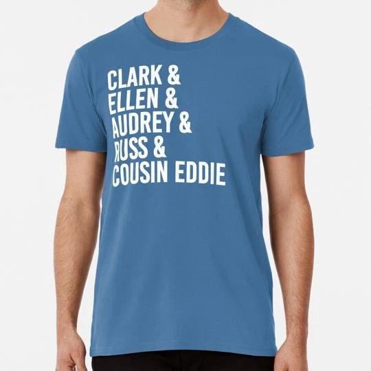 Clark Ellen Audrey Russ Cousin Eddie Size S to 5XL Made in the USA T shirt M
Clark Ellen Audrey Russ Cousin Eddie Size S to 5XL Made in the USA T shirt M