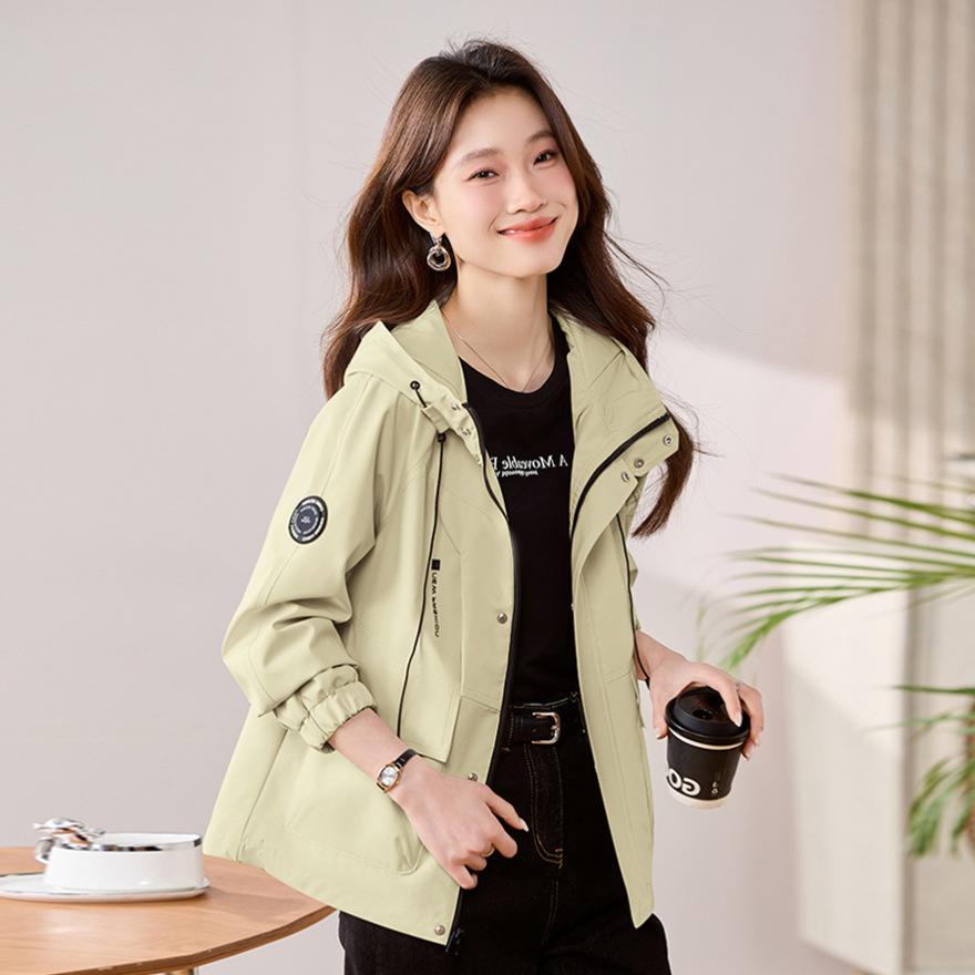 Авокадово-зеленое пальто женское короткое весеннее новое корейская версия свободное с капюшоном повседневное универсальное тренч пальто тренд 2XL
Авокадово-зеленое пальто женское короткое весеннее новое корейская версия свободное с капюшоном повседневное универсальное тренч пальто тренд 2XL