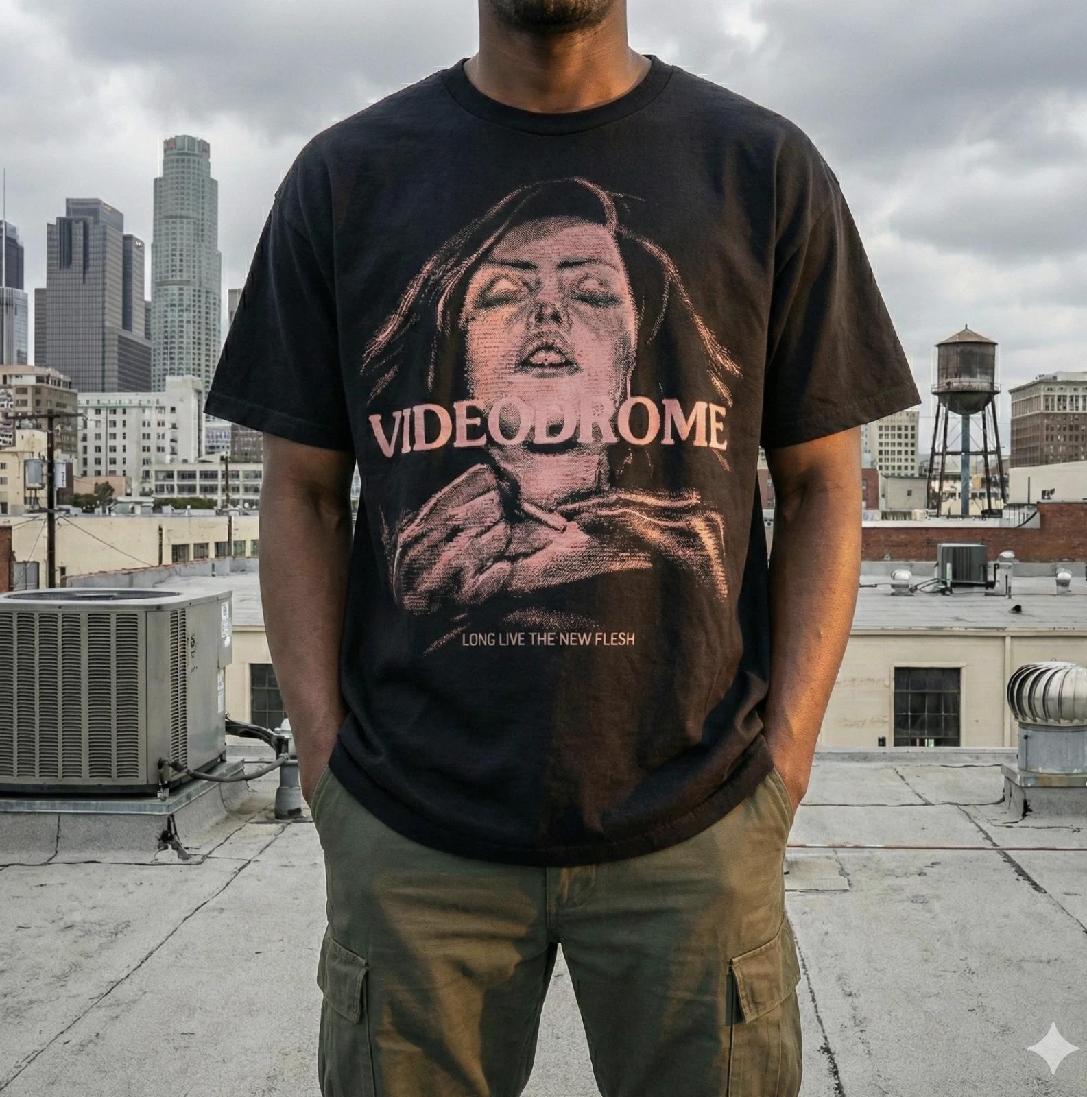 Videodrome Tee, Long Live the New Flesh T shirt, Cronenberg Horror Shirt 2XL
Videodrome Tee, Long Live the New Flesh T shirt, Cronenberg Horror Shirt 2XL