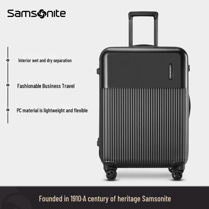 Samsonite DK7 20-inch Lightweight Hardside Spinner Suitcase
Samsonite DK7 20-inch Lightweight Hardside Spinner Suitcase