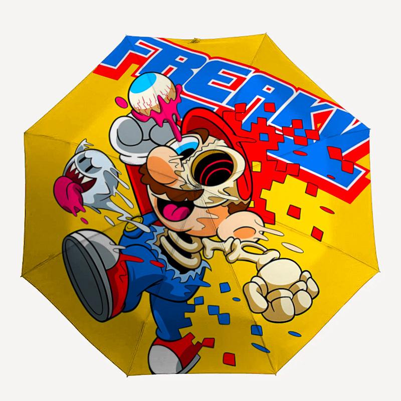 1PC Mario Auto Open/Close Folding Umbrella, Windproof 8 Rib Construction, Lightweight Travel Umbrella 0903219
1PC Mario Auto Open/Close Folding Umbrella, Windproof 8 Rib Construction, Lightweight Travel Umbrella 0903219