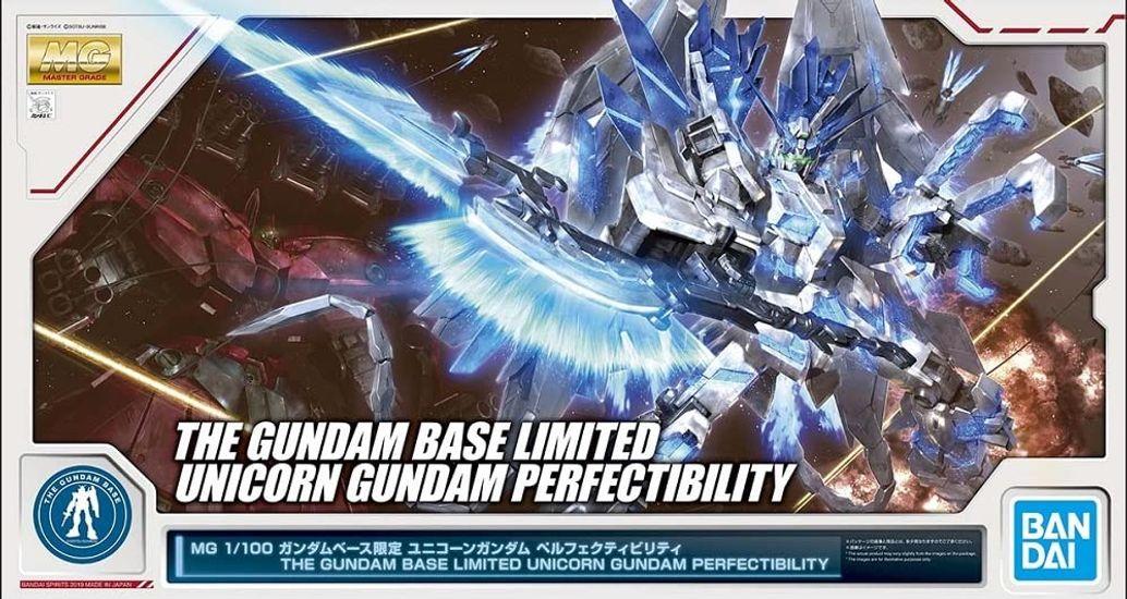 MG Gundam Base Limited Unicorn Gundam Perfectibility Mobile Suit Gundam UC 1/100 (Unicorn)
MG Gundam Base Limited Unicorn Gundam Perfectibility Mobile Suit Gundam UC 1/100 (Unicorn)