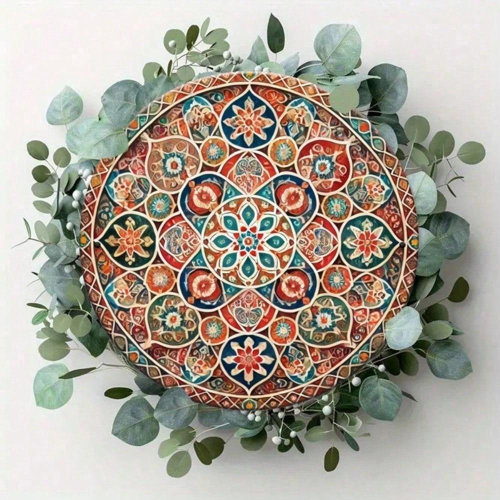 Vintage Moroccan Metal Tin Sign 8x8 Inch Retro Geometric Wall Art Home Decor різнокольоровий
Vintage Moroccan Metal Tin Sign 8x8 Inch Retro Geometric Wall Art Home Decor різнокольоровий